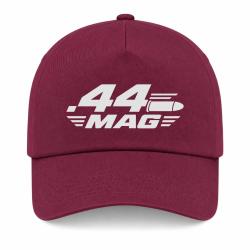 Casquette Tir Sportif - Calibre .44 Mag - Bordeaux