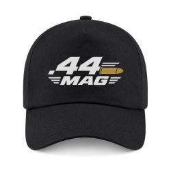 Casquette Tir Sportif - Calibre .44 Mag - Noir / Orange