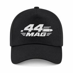 Casquette Tir Sportif - Calibre .44 Mag - Noir