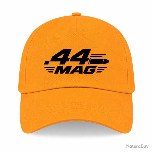 Casquette Tir Sportif - Calibre .44 Mag - Jaune