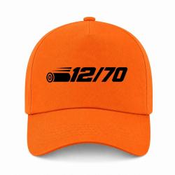 Casquette Tir Sportif - Calibre 12 - 12-70 - Orange