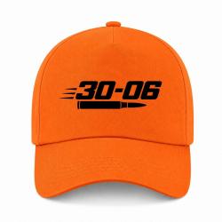 Casquette Tir Sportif - Calibre 30-06 - Orange