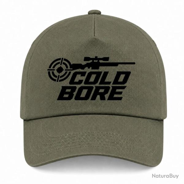 Casquette Tir Sportif - Cold Bore - Carabine - Kaki / Noir