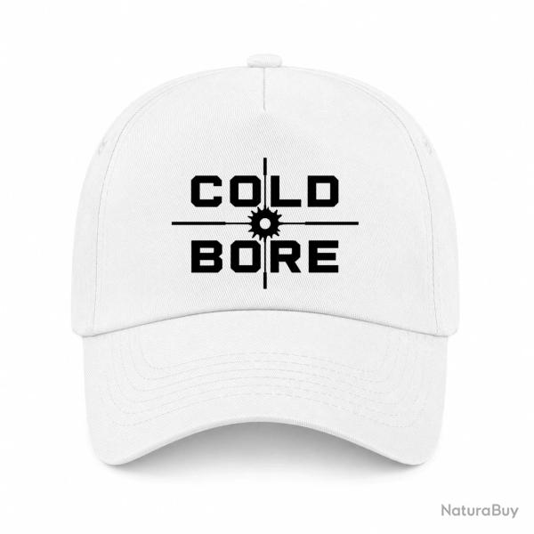 Casquette Tir Sportif - Cold Bore - Impact - Blanc