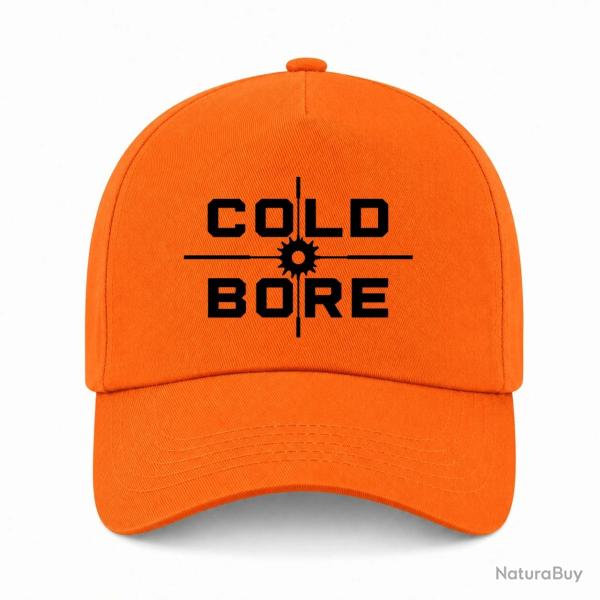 Casquette Tir Sportif - Cold Bore - Impact - Orange