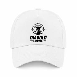 Casquette Tir Sportif - Diabolo Addict - Blanc