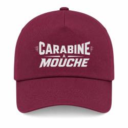 Casquette Tir Sportif - Carabine &agrave; mouche - Bordeaux