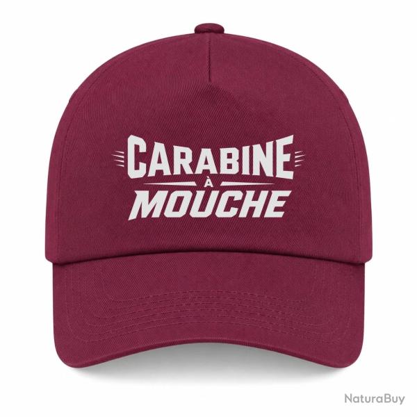 Casquette Tir Sportif - Carabine � mouche - Bordeaux