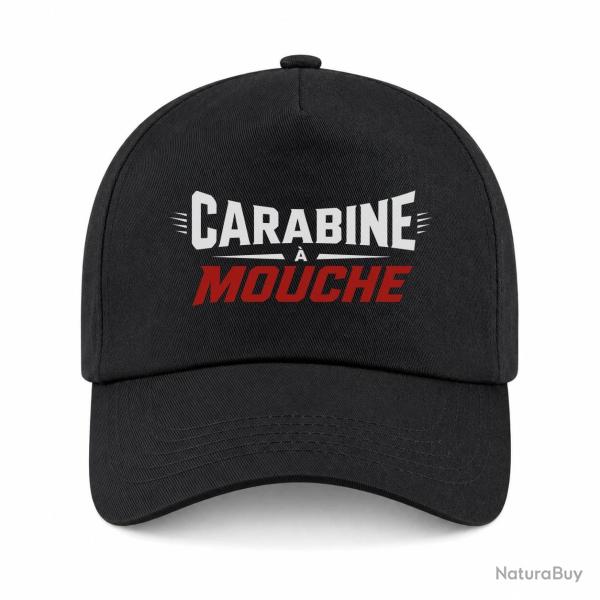 Casquette Tir Sportif - Carabine � mouche - Noir / Orange