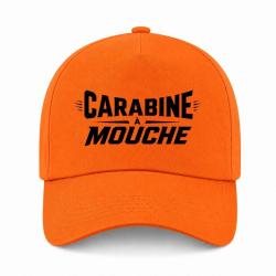 Casquette Tir Sportif - Carabine &agrave; mouche - Orange