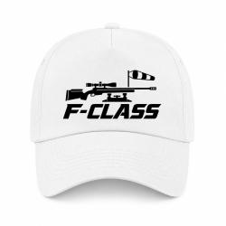 Casquette Tir Sportif - F-Class - Carabine et manche &agrave; air - Blanc