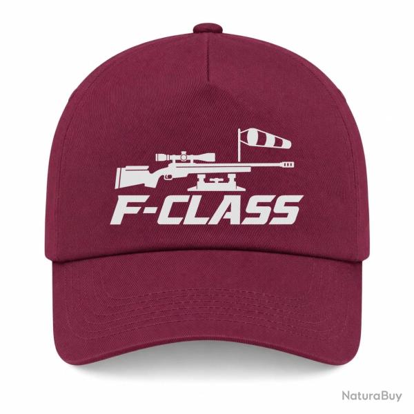 Casquette Tir Sportif - F-Class - Carabine et manche � air - Bordeaux