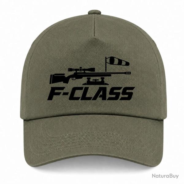 Casquette Tir Sportif - F-Class - Carabine et manche � air - Kaki / Noir