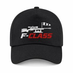 Casquette Tir Sportif - F-Class - Carabine et manche &agrave; air - Noir / Orange