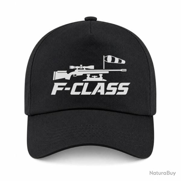 Casquette Tir Sportif - F-Class - Carabine et manche � air - Noir