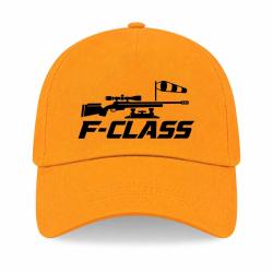 Casquette Tir Sportif - F-Class - Carabine et manche &agrave; air - Jaune