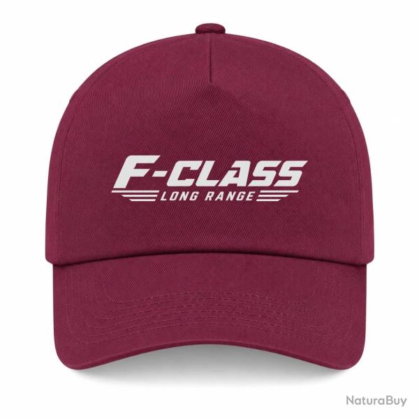 Casquette Tir Sportif - F-Class Long Range - Tireur couch� - Bordeaux