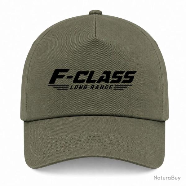 Casquette Tir Sportif - F-Class Long Range - Tireur couch� - Kaki / Noir