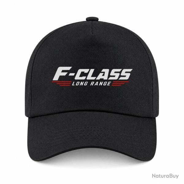 Casquette Tir Sportif - F-Class Long Range - Tireur couch� - Noir / Orange
