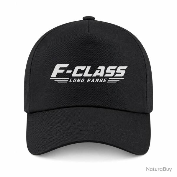 Casquette Tir Sportif - F-Class Long Range - Tireur couch� - Noir