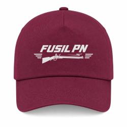 Casquette Tir Sportif - Fusil PN - Bordeaux