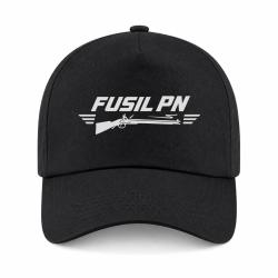 Casquette Tir Sportif - Fusil PN - Noir