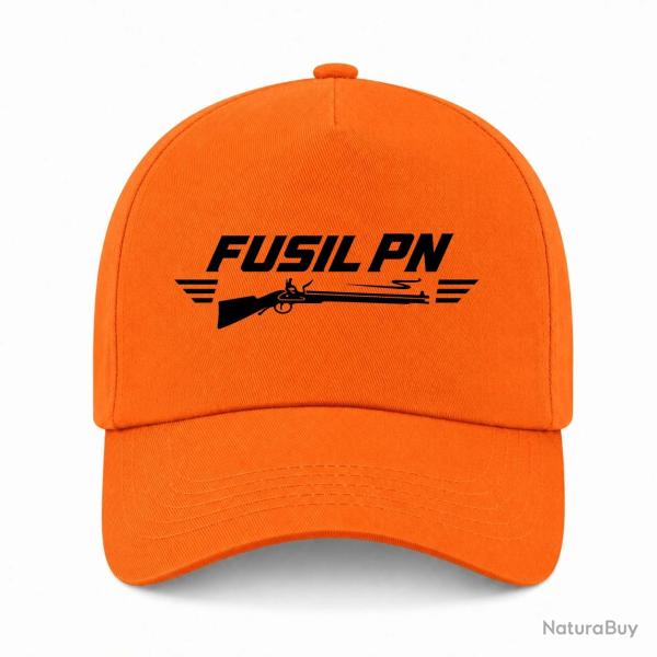 Casquette Tir Sportif - Fusil PN - Orange