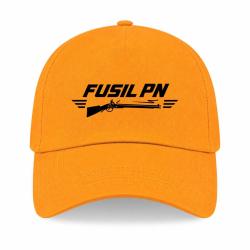 Casquette Tir Sportif - Fusil PN - Jaune