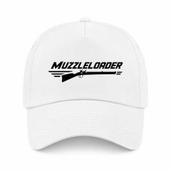 Casquette Tir Sportif - Muzzleloader - Blanc