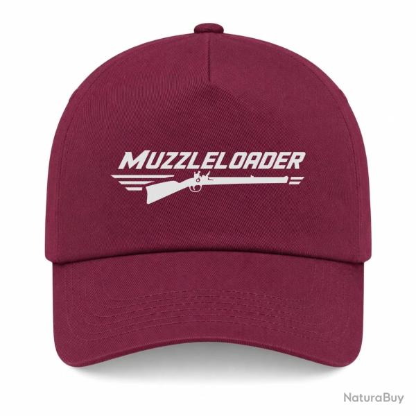 Casquette Tir Sportif - Muzzleloader - Bordeaux