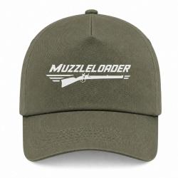 Casquette Tir Sportif - Muzzleloader - Kaki / Blanc
