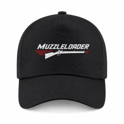 Casquette Tir Sportif - Muzzleloader - Noir / Orange
