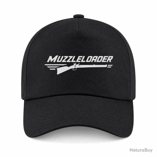 Casquette Tir Sportif - Muzzleloader - Noir