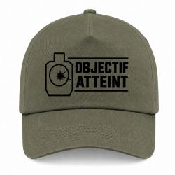 Casquette Tir Sportif - Objectif atteint - Cible - Kaki / Noir