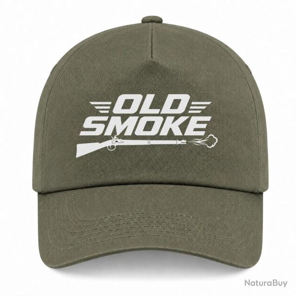 Casquette Tir Sportif - Old smoke - Kaki / Blanc