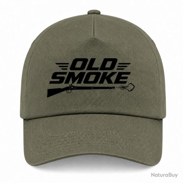 Casquette Tir Sportif - Old smoke - Kaki / Noir