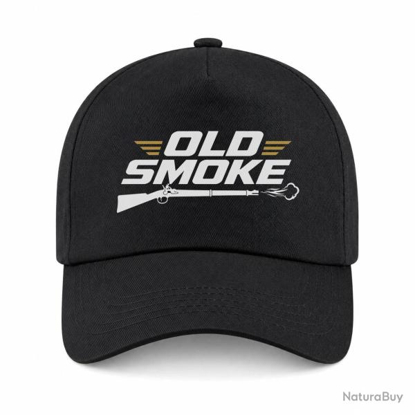 Casquette Tir Sportif - Old smoke - Noir / Orange