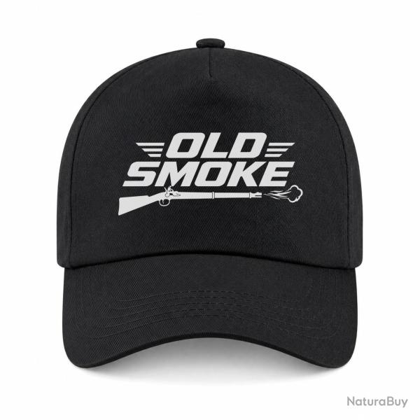 Casquette Tir Sportif - Old smoke - Noir
