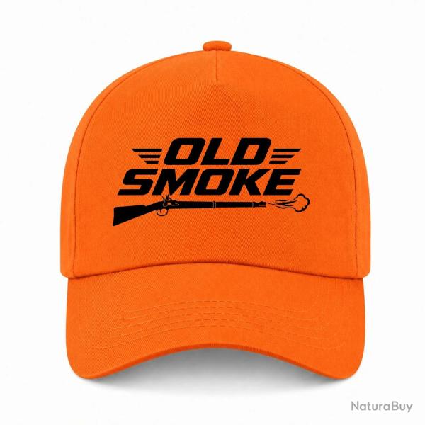 Casquette Tir Sportif - Old smoke - Orange
