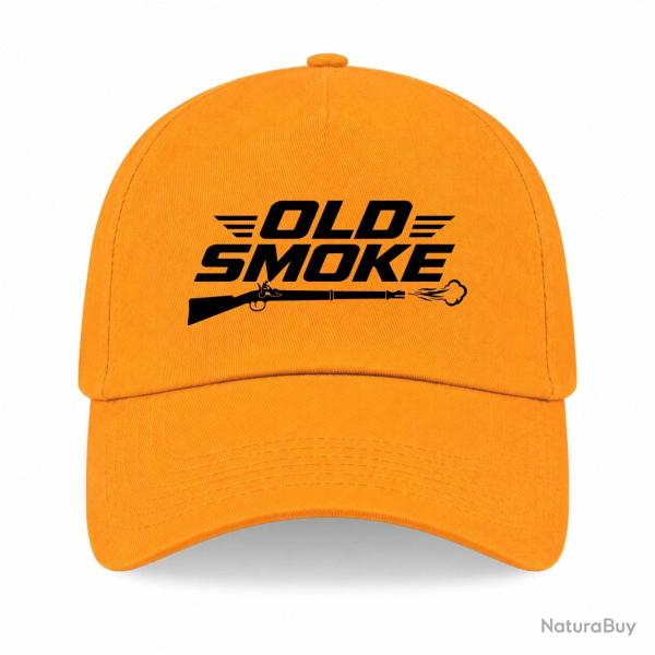 Casquette Tir Sportif - Old smoke - Jaune