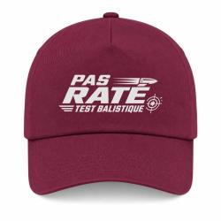Casquette Tir Sportif - Pas rat&eacute; - Test balistique - Bordeaux