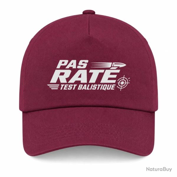 Casquette Tir Sportif - Pas rat� - Test balistique - Bordeaux