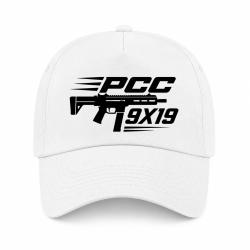Casquette Tir Sportif - PCC 9&times;19 - Blanc