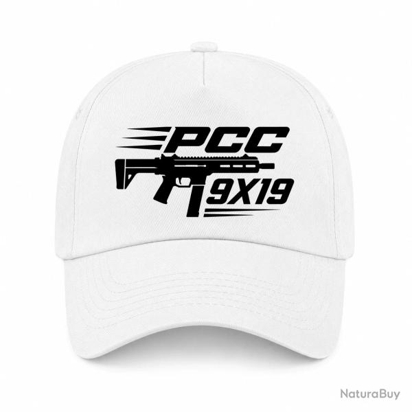 Casquette Tir Sportif - PCC 9�19 - Blanc