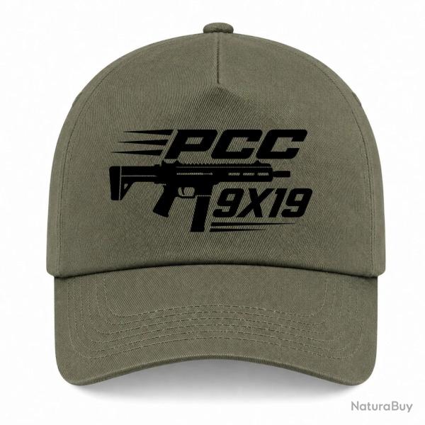 Casquette Tir Sportif - PCC 9�19 - Kaki / Noir