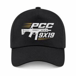 Casquette Tir Sportif - PCC 9&times;19 - Noir / Orange