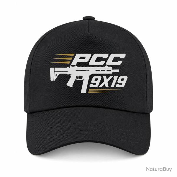 Casquette Tir Sportif - PCC 9�19 - Noir / Orange