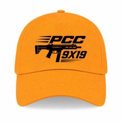 Casquette Tir Sportif - PCC 9&times;19 - Jaune