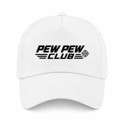 Casquette Tir Sportif - Pew Pew Club - Blanc