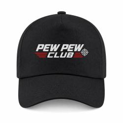 Casquette Tir Sportif - Pew Pew Club - Noir / Orange